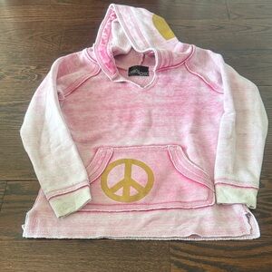 Chaser Kids Pink and Gold Hoodie